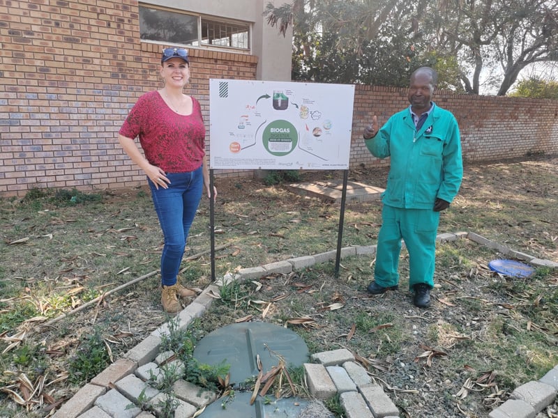 Turning food scraps into energy - Biodigester Project