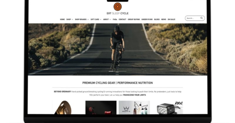 New Online Store for Cyclists Brings Global Brands to South Africa