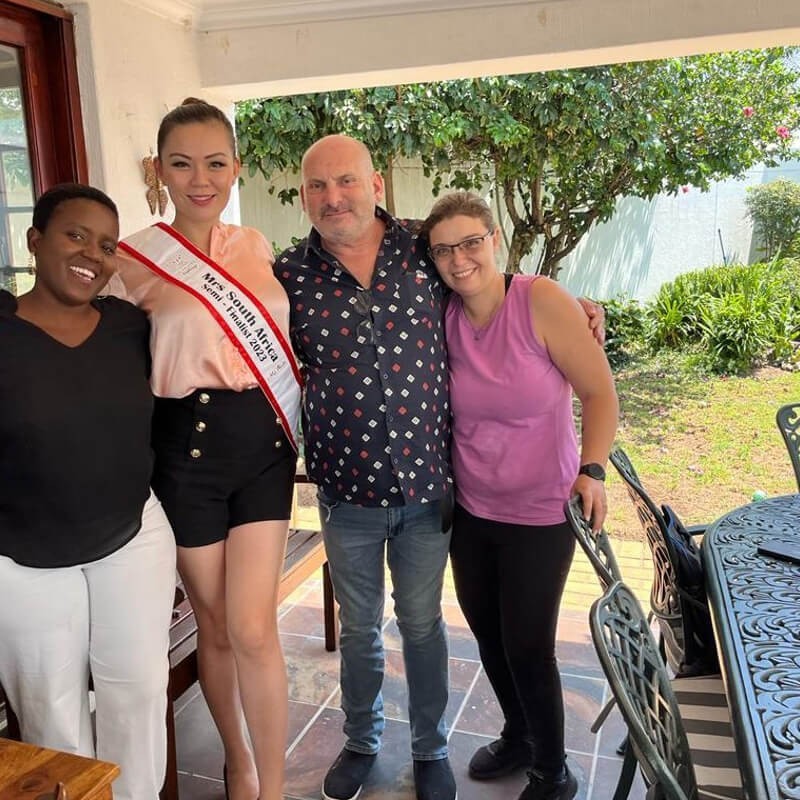 Mrs South Africa finalist aligns herself with two NPO foundations