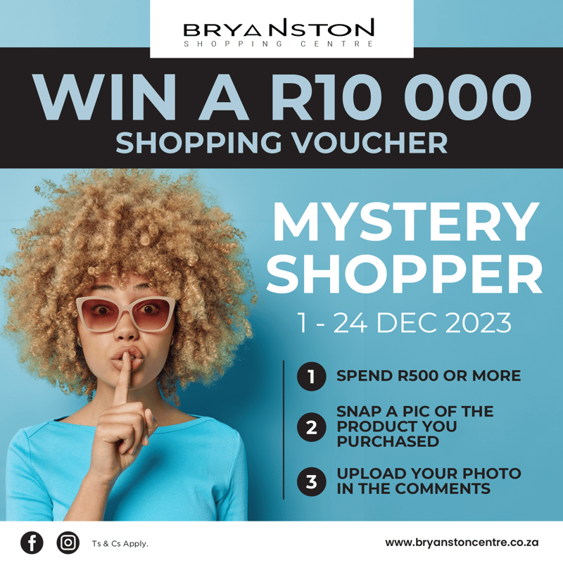 Bryanston Festive Mystery Shopper Challenge