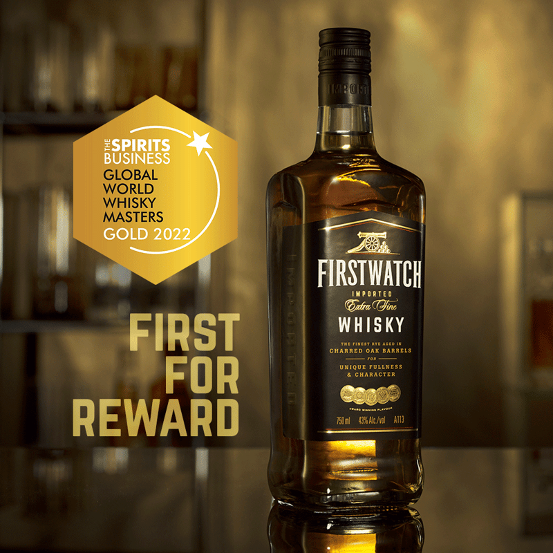 Firstwatch Whisky wins International Gold