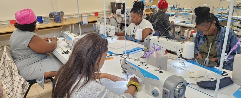 Salesian Institute Youth Projects' Stitch Ahead Sewing Programme Advances with Micro-Factory