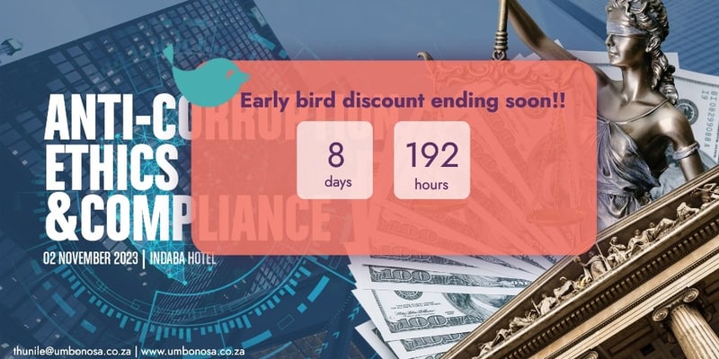 Last chance to register on early bird for the Anti-Corruption, Ethics and Compliance Conference 2023