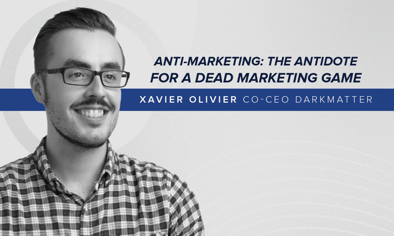 Anti-Marketing: The Antidote For A Dead Marketing Game