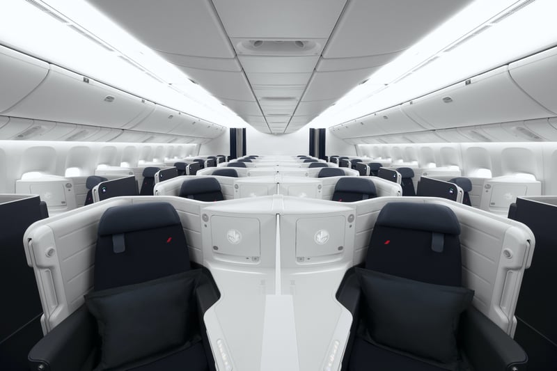 Air France Unveils New Business Class Cabin On Flights Between Paris and Johannesburg