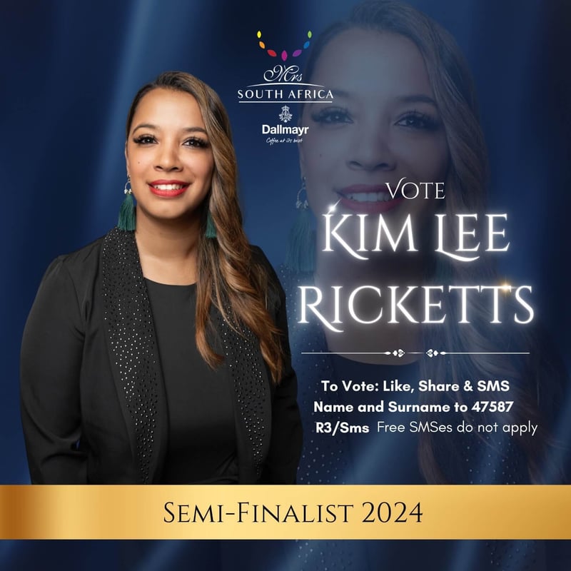 Dreams do come true: Kim-Lee Ricketts joins the Mrs SA 2024 semi-finalist ranks