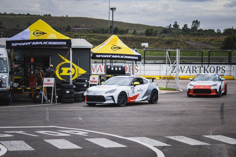 Dunlop Direzza tyres powering TOYOTA GAZOO Racing South Africa GR Cup