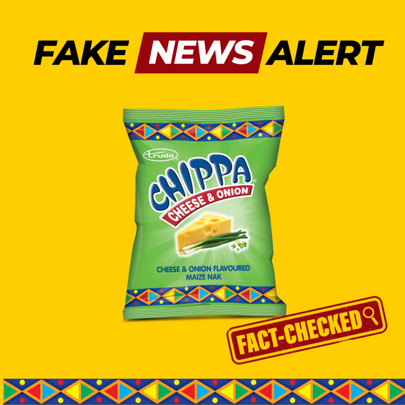 Truda Foods Fake News Alert on Chippa Snacks