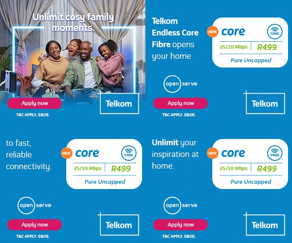 Telkom launches Endless Fibre