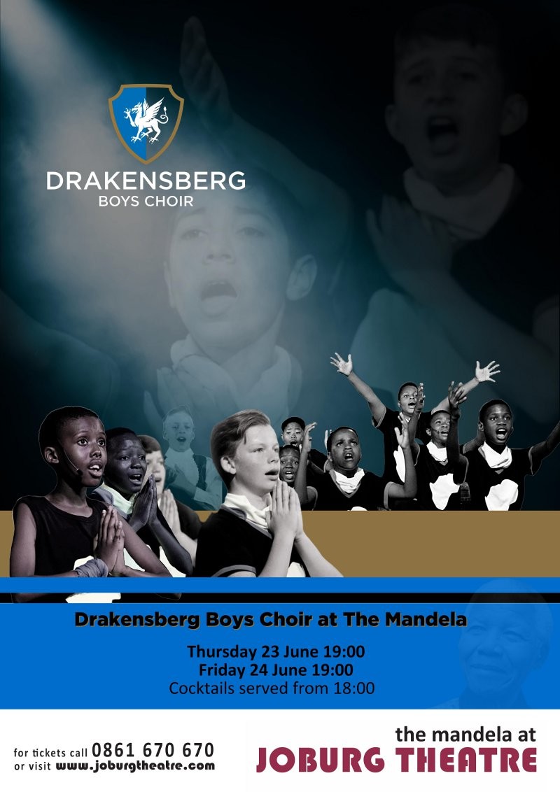 The Drakensberg Boys Choir is returning to the Joburg Theatre after 4 years!