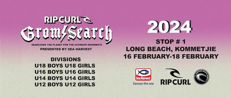 Surfing: Rip Curl GromSearch Heads for Long Beach - Entries Are Closed