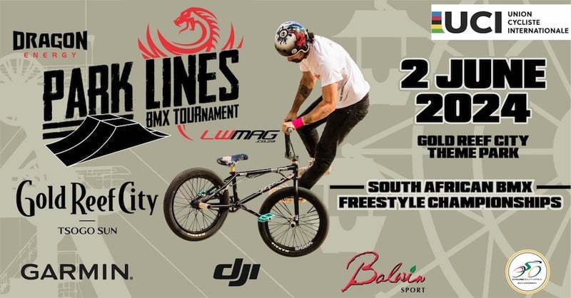 Park Lines BMX Tournament rolls into Gold Reef City for the 2024 BMX Freestyle South African Champs