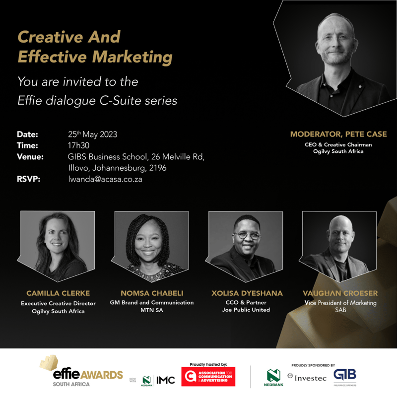 Effie South Africa Hosts Dialogue on Creative & Effective Marketing with Leading Industry Experts