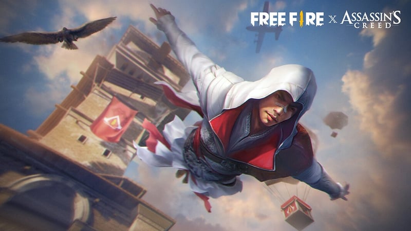 Enjoy the Leap of Faith with Free Fire’s latest crossover with Assassin’s Creed®