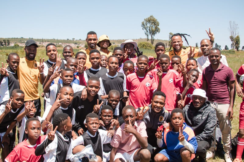 Rhiza Babuyile and Johan Cruyff Foundation Launch Inclusive Cruyff Courts in South Africa