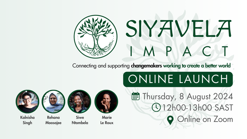 Siyavela Impact Launches Online to Connect and Support Changemakers Globally