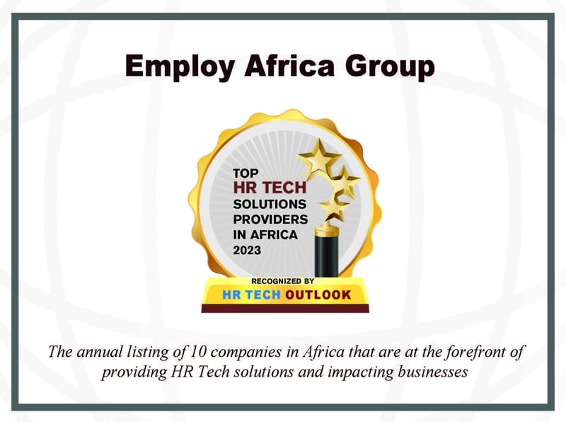 Employ Africa Awarded Top HR Tech in Africa 2023