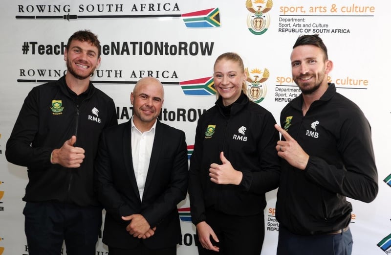 South African Rowing Team Ready to Go for Gold