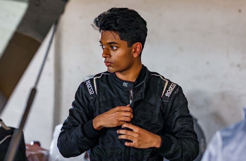 Teen motorsport driver Dhivyen Naidoo is set on cementing his name on motorsport