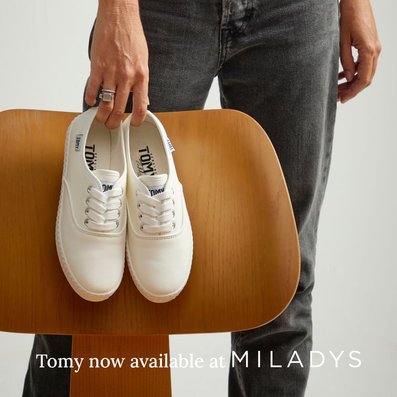 Tomy Takkies Debuts at Selected Miladys’ Stores Nationwide This March