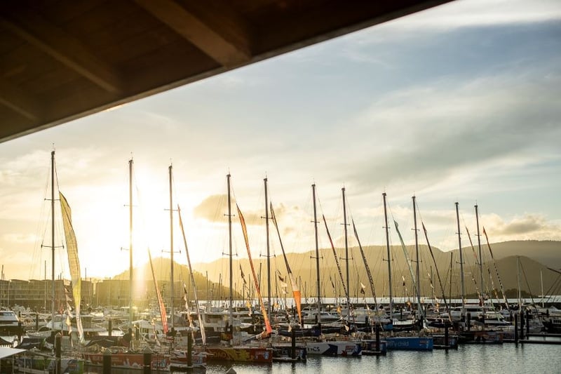 Battening down the hatches as Clipper Race postpones departure from Australia due to incoming cyclone