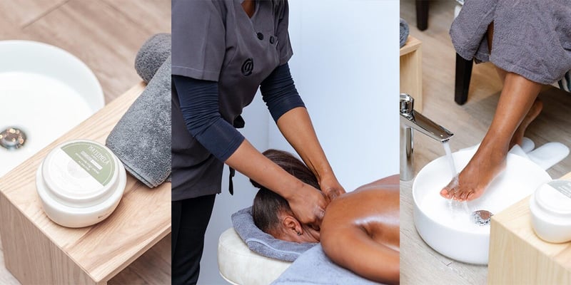 Escape the winter chill at @Sandton-Spa