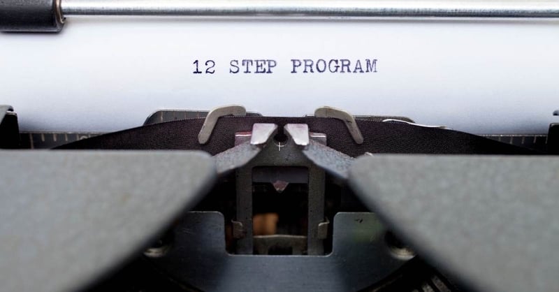 AA’s 12-step program