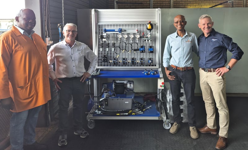 Bosch Rexroth Africa’s Training Department Launches Cutting-Edge Modular Training Workstation