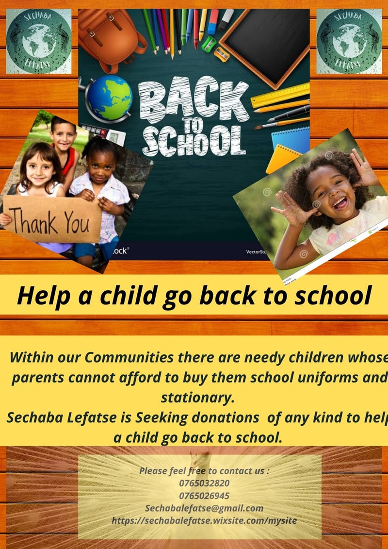 Help a child go back to school