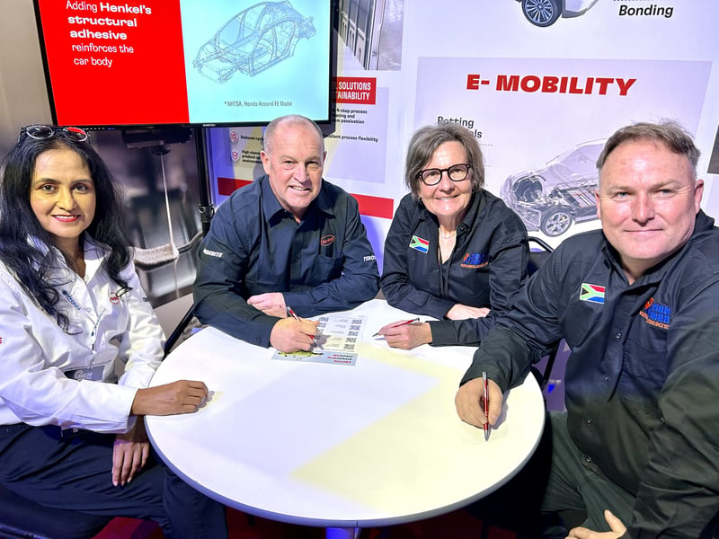 Henkel South Africa to Partner with Hudson Rubber to Produce Vehicle Sealing and Acoustic Solutions