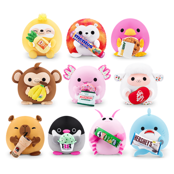 Get your Snackles Now - Collectible adorable characters with mini replica snacks based on some of the world’s biggest brands