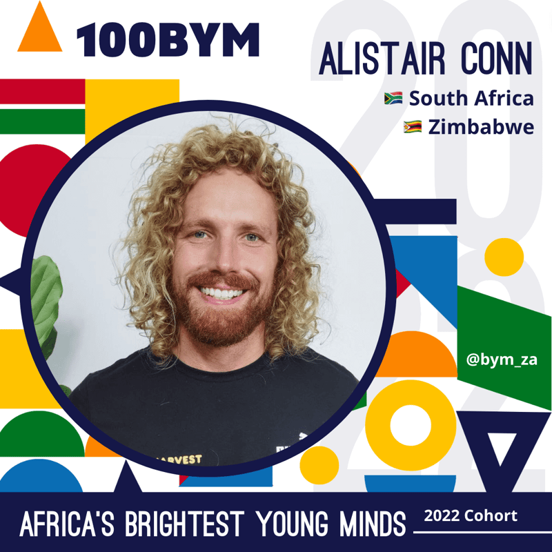 SA Harvest's Ali Conn recognised among Africa's Top 100 Brightest Young Minds