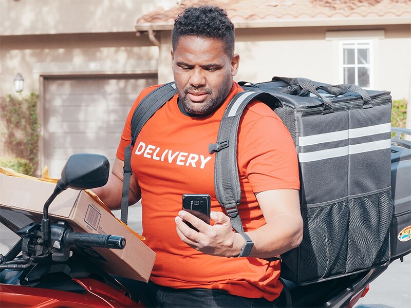 The rise of delivery bikes during a global pandemic and lockdown