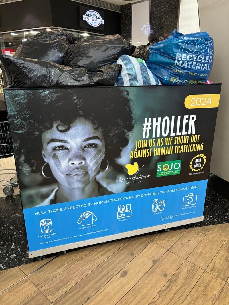 The Mall of the South Brings Key Partners Together to #Holler Against Human Trafficking