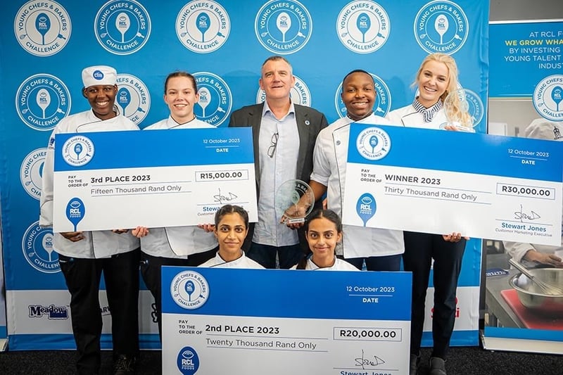 South Africa celebrates rising culinary stars: Winners of RCL FOODS Young Chef & Baker Challenge 2023 announced