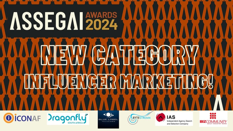 Exciting Announcement: Introducing Influencer Marketing as a New Entry Category for Assegai Awards 2024