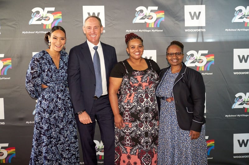 25 years on: Woolworths and MySchool celebrate raising nearly R1billion for schools and charities in South Africa