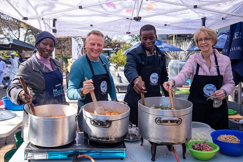 Chefs with Compassion smashes target, cooking over 104,000 litres of soup on Mandela Day