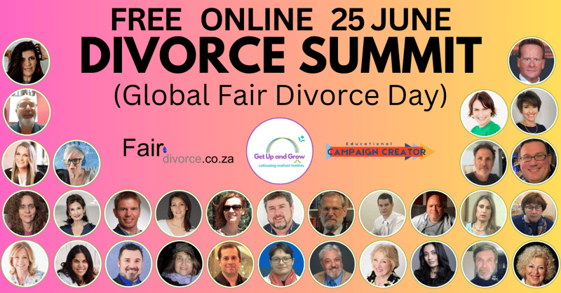 FREE Online Divorce Summit on Global Fair Divorce Day - 25 June