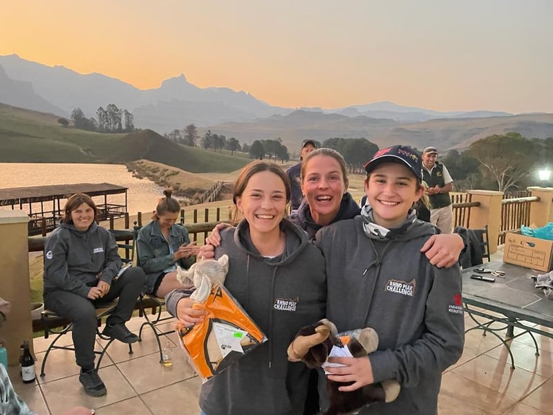 Treverton College school team competes in the Rhino Peak Challenge