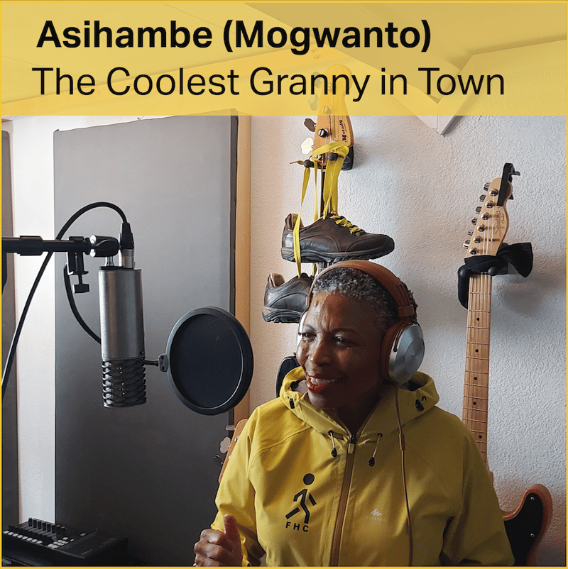 The Coolest Granny in Town spreads a happydemic with festive single Asihambe (Mogwanto)  “A tune for dancing away the Corona blues