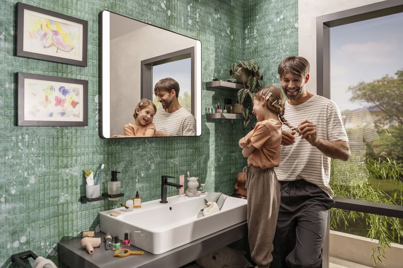 Designing Bathrooms in the Smallest of Spaces with hansgrohe