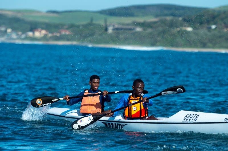 Top field of paddlers competes in epic Leatherback Rum Surfski Challenge at inaugural Ocean Festival