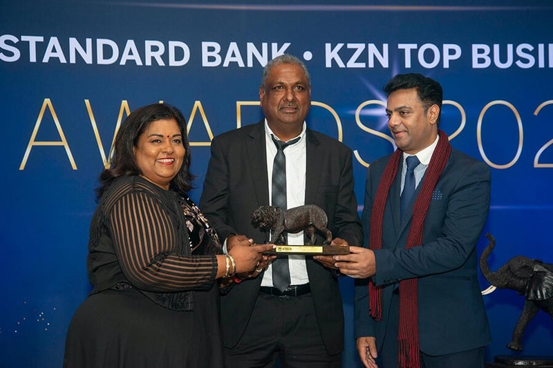 P&A Fabricators wins at Standard Bank KZN Top Business Award