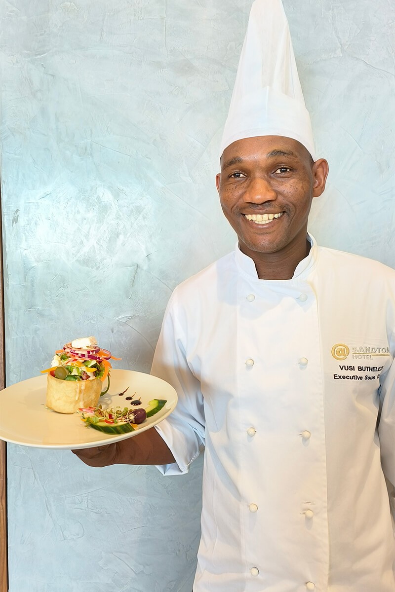 Culinary Alchemy: Vusi Buthelezi takes the helm as Executive Chef at @Sandton Hotel