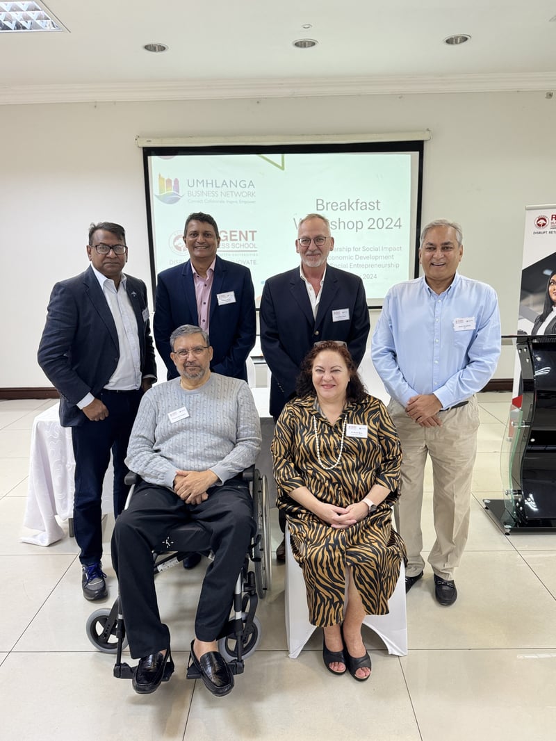 Regent Business School Partners with uMhlanga Business Network and Non-Profits to Drive Social Impact