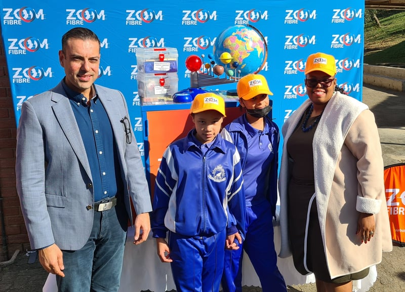 Zoom Fibre provides a welcome boost for Science and Technology at Newlands School