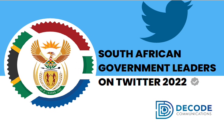 Decode releases its annual report on South African Government Leaders on Twitter