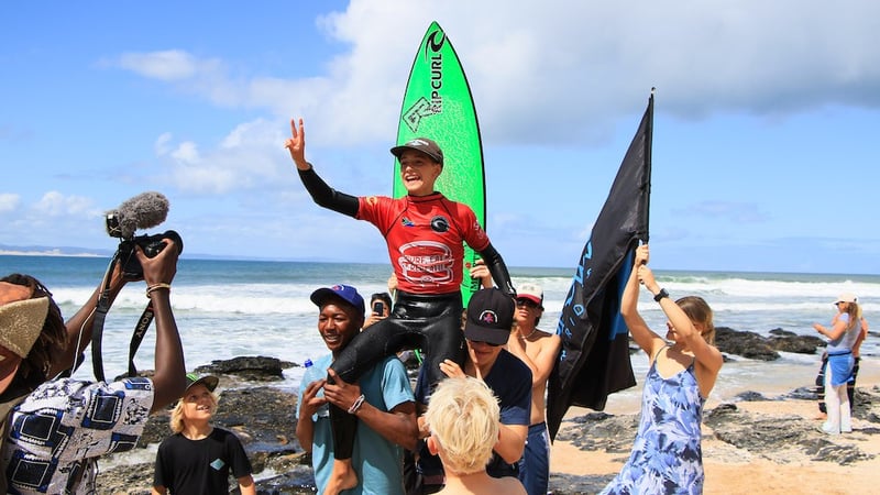 Rip Curl Surfers Earn Podiums At Eastern Cape Surf Contests