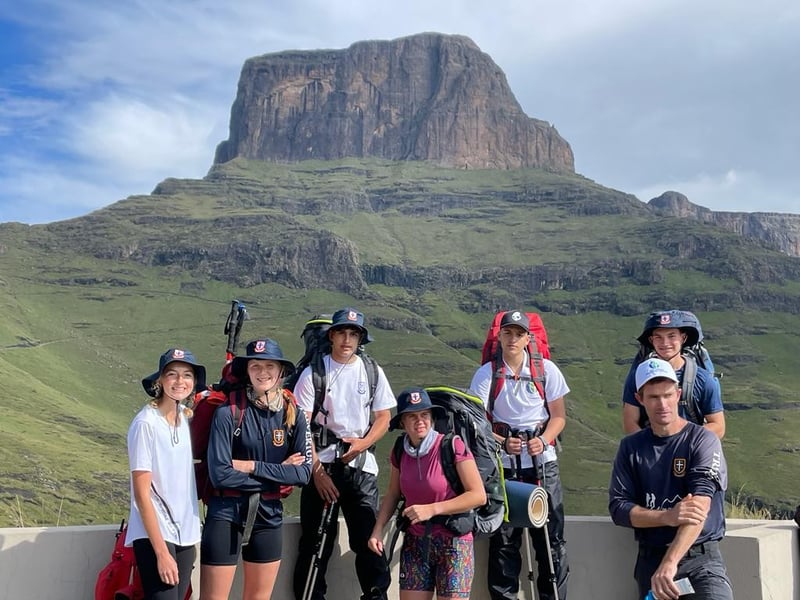 Treverton College kids complete the 250 km Drakensberg Grand Traverse